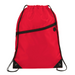 Front and Blank view of the Robin Drawstring Bag