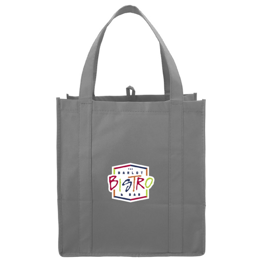 Front and Part Default Image view of the Little Juno Non-Woven Grocery Tote