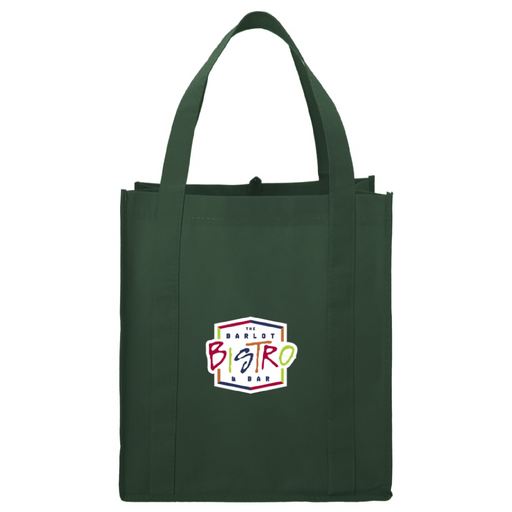 Front and Part Default Image view of the Little Juno Non-Woven Grocery Tote