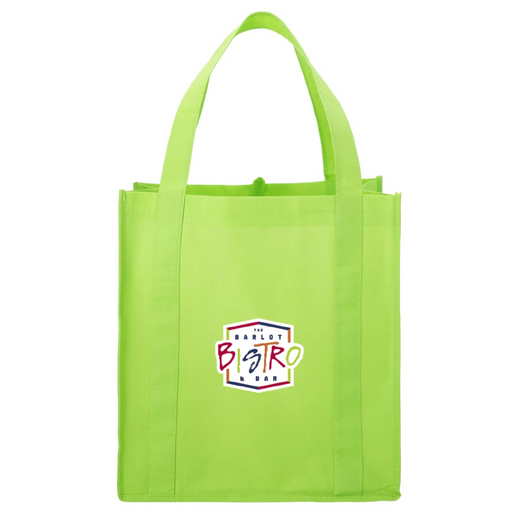 Front and Part Default Image view of the Little Juno Non-Woven Grocery Tote