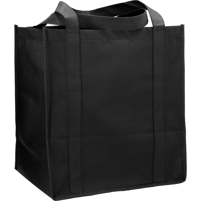 Angle-Right and Blank view of the Hercules Non-Woven Grocery Tote