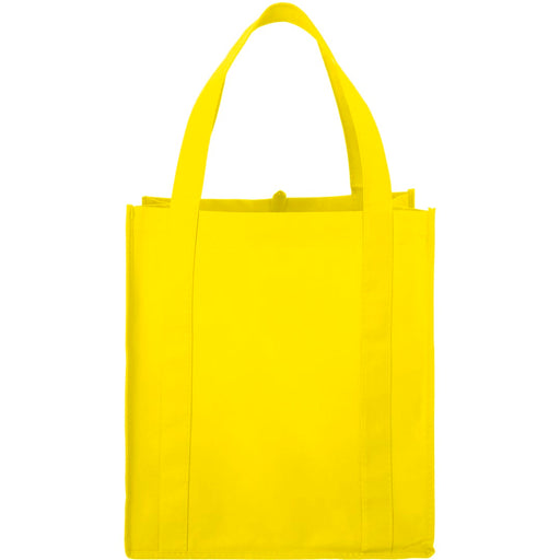 Front and Blank view of the Hercules Non-Woven Grocery Tote