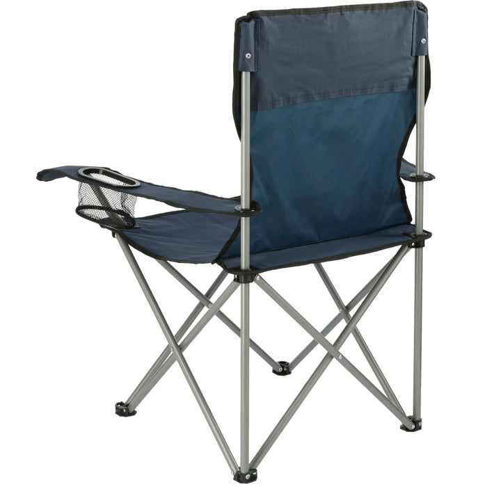 Angle-Right and Blank view of the Fanatic Event Folding Chair