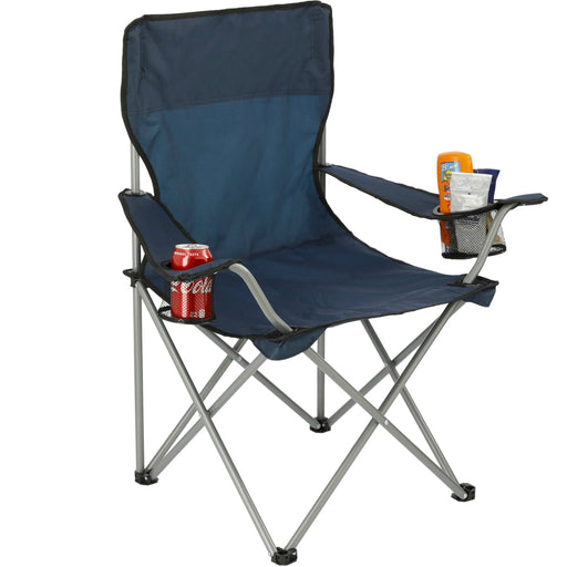 Angle-Right and Blank view of the Fanatic Event Folding Chair