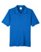 Front and Blank view of the Men's Fusion ChromaSoft™ Pique Polo