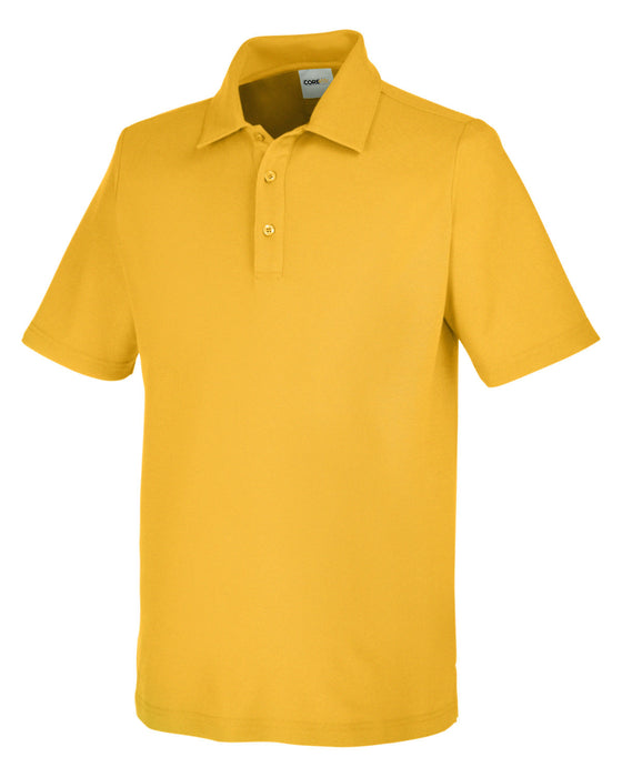 Right and Blank view of the Men's Fusion ChromaSoft™ Pique Polo