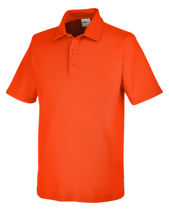 Right and Blank view of the Men's Fusion ChromaSoft™ Pique Polo