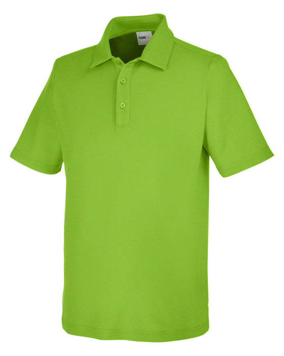 Right and Blank view of the Men's Fusion ChromaSoft™ Pique Polo