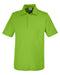 Front and Blank view of the Men's Fusion ChromaSoft™ Pique Polo