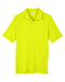 Front and Blank view of the Men's Fusion ChromaSoft™ Pique Polo