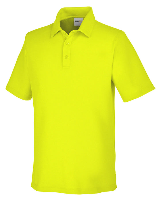 Right and Blank view of the Men's Fusion ChromaSoft™ Pique Polo