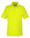 Front and Blank view of the Men's Fusion ChromaSoft™ Pique Polo