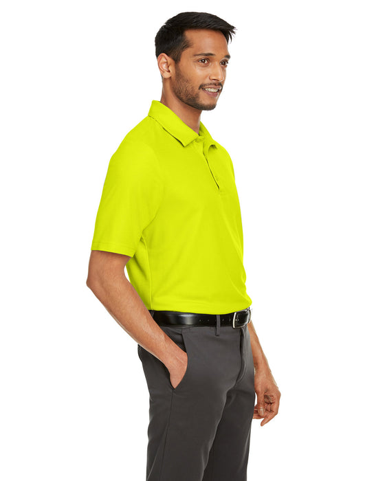 Right view of the Men's Fusion ChromaSoft™ Pique Polo