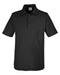 Front and Blank view of the Men's Fusion ChromaSoft™ Pique Polo