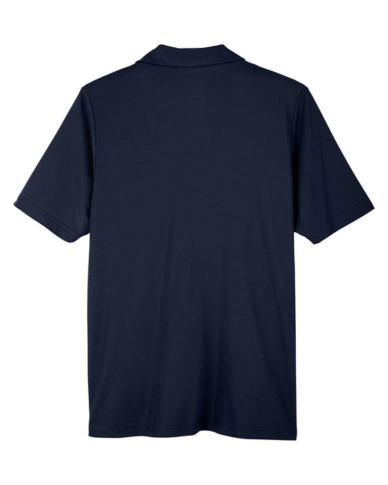 Rear and Blank view of the Men's Fusion ChromaSoft™ Pique Polo