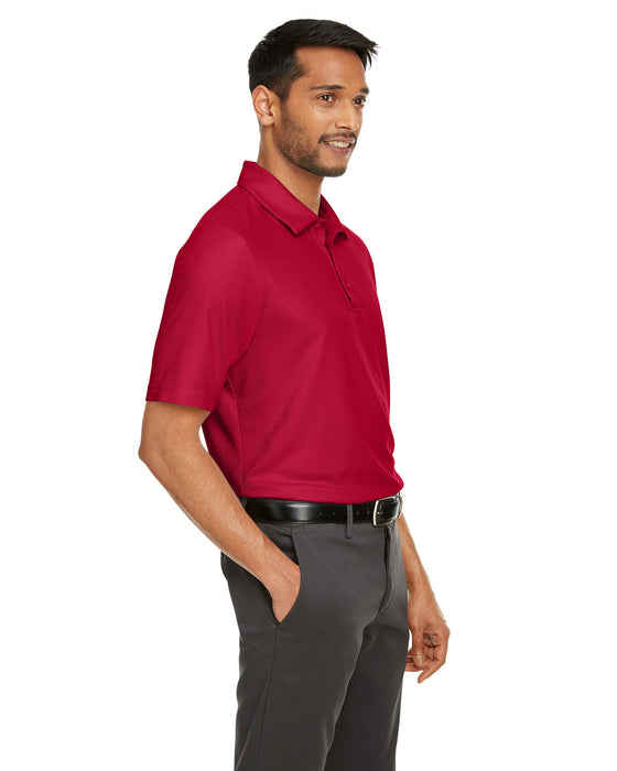 Right view of the Men's Fusion ChromaSoft™ Pique Polo