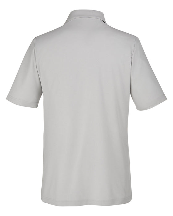 Rear and Blank view of the Men's Fusion ChromaSoft™ Pique Polo