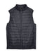 Front and Blank view of the Men's Prevail Packable Puffer Vest