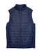 Front and Blank view of the Men's Prevail Packable Puffer Vest