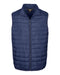 Front and Blank view of the Men's Prevail Packable Puffer Vest