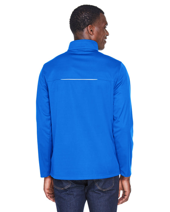 Rear view of the Men's Techno Lite Three-Layer Knit Tech-Shell