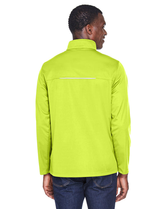 Rear view of the Men's Techno Lite Three-Layer Knit Tech-Shell