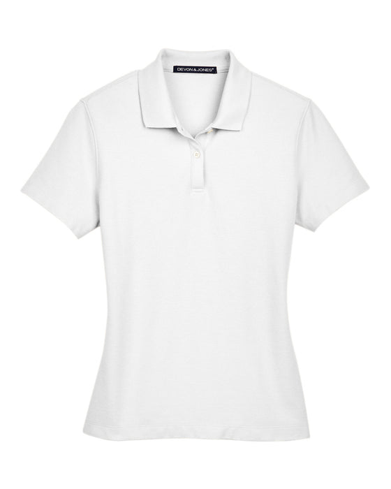 Front and Blank view of the Ladies' DRYTEC20™ Performance Polo