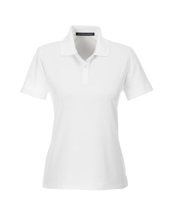 Front and Blank view of the Ladies' DRYTEC20™ Performance Polo