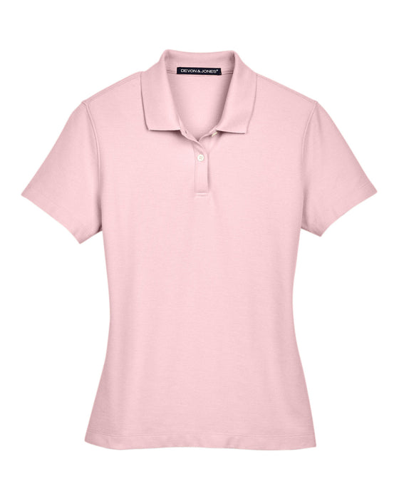 Front and Blank view of the Ladies' DRYTEC20™ Performance Polo