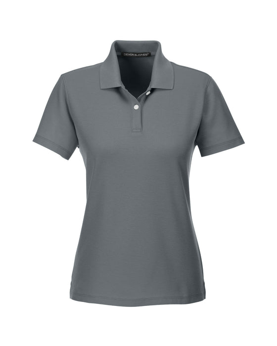 Front and Blank view of the Ladies' DRYTEC20™ Performance Polo