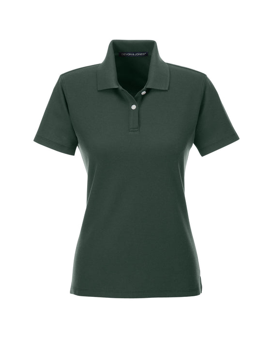 Front and Blank view of the Ladies' DRYTEC20™ Performance Polo