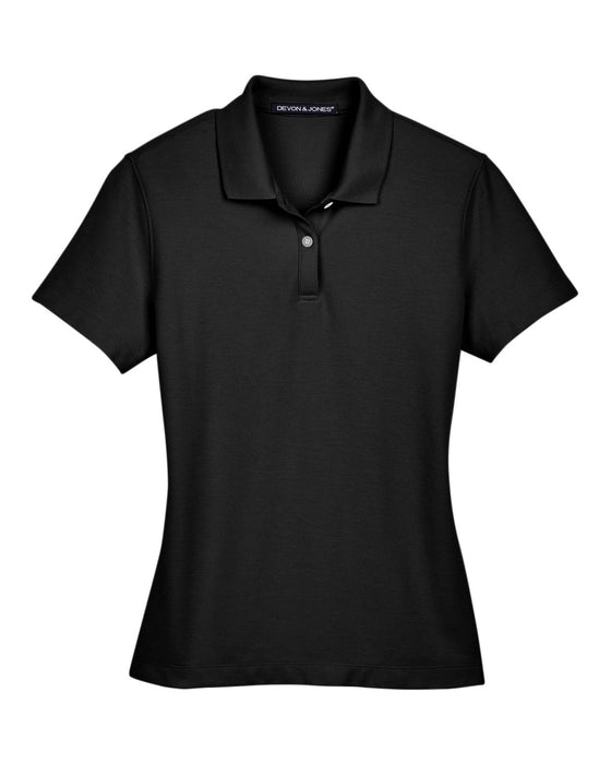 Front and Blank view of the Ladies' DRYTEC20™ Performance Polo