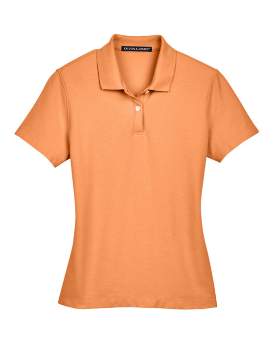 Front and Blank view of the Ladies' DRYTEC20™ Performance Polo