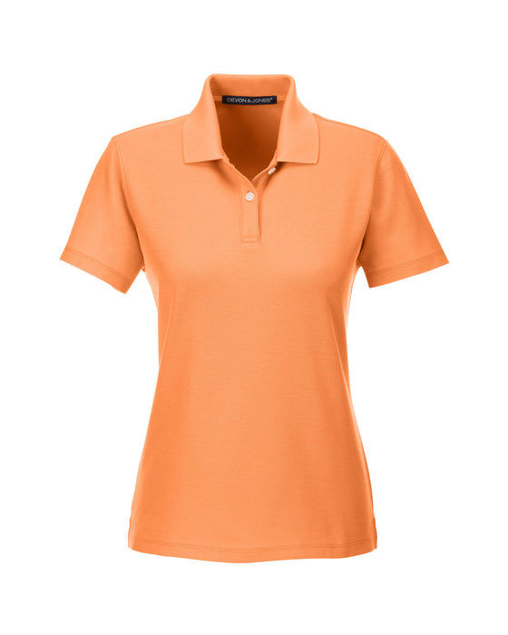 Front and Blank view of the Ladies' DRYTEC20™ Performance Polo