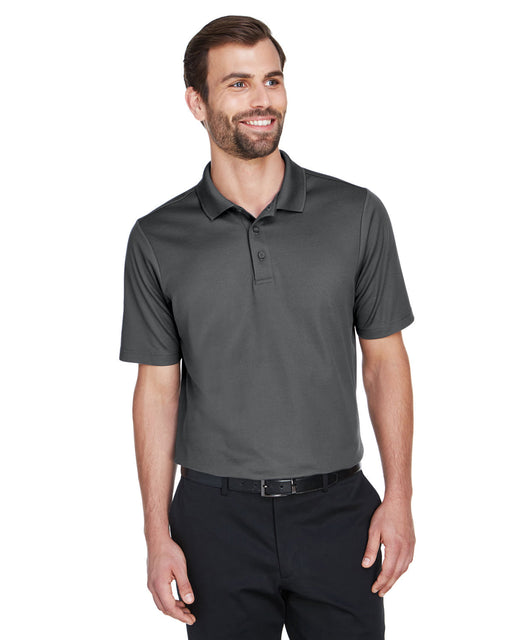 Front and Primary view of the CrownLux Performance™ Men's Plaited Polo