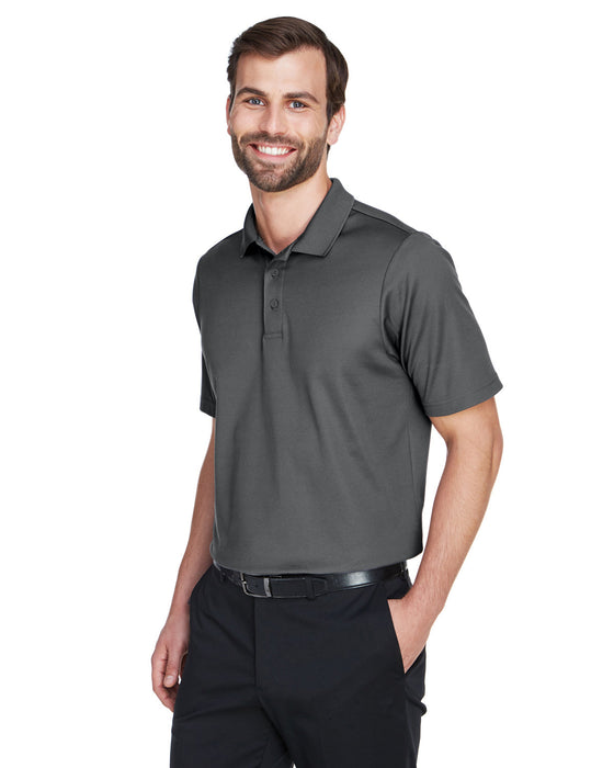 Right view of the CrownLux Performance™ Men's Plaited Polo