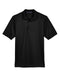 Front and Blank view of the CrownLux Performance™ Men's Plaited Polo