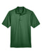 Front and Blank view of the CrownLux Performance™ Men's Plaited Polo