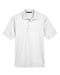 Front and Blank view of the CrownLux Performance™ Men's Plaited Polo