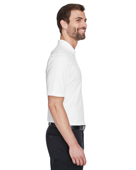 Right view of the CrownLux Performance™ Men's Plaited Polo