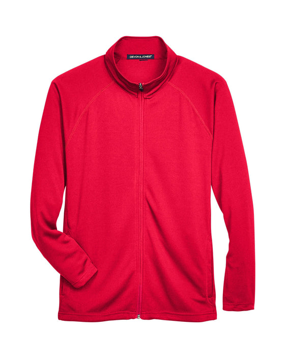 Front and Blank view of the Men's Stretch Tech-Shell® Compass Full-Zip