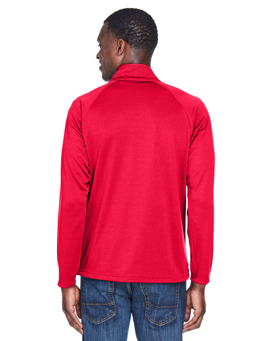 Rear view of the Men's Stretch Tech-Shell® Compass Full-Zip