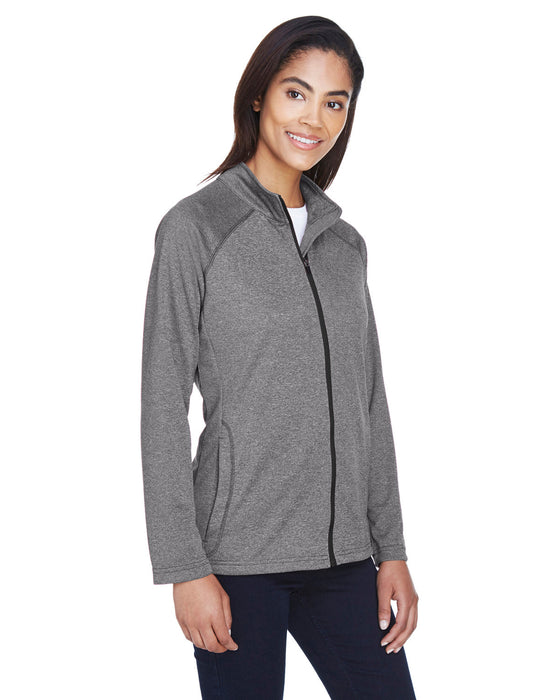 Right view of the Ladies' Stretch Tech-Shell® Compass Full-Zip