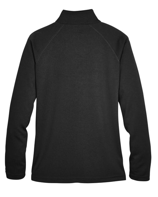 Rear and Blank view of the Ladies' Stretch Tech-Shell® Compass Full-Zip