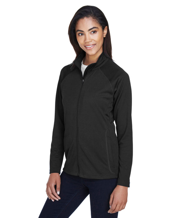 Right view of the Ladies' Stretch Tech-Shell® Compass Full-Zip