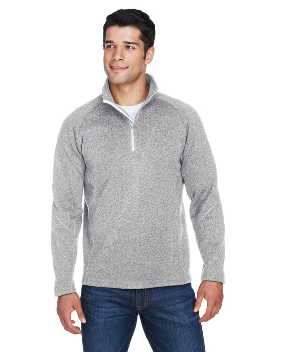 Front and Primary view of the Adult Bristol Sweater Fleece Quarter-Zip