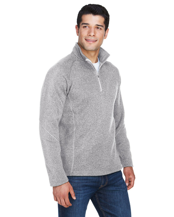 Right view of the Adult Bristol Sweater Fleece Quarter-Zip