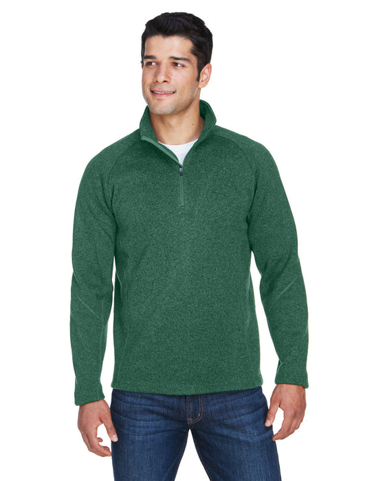 Front and Primary view of the Adult Bristol Sweater Fleece Quarter-Zip