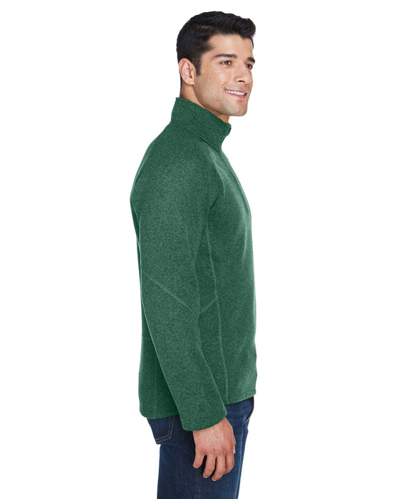 Right view of the Adult Bristol Sweater Fleece Quarter-Zip