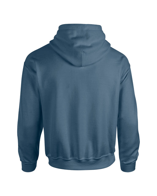 Rear and Blank view of the Adult Heavy Blend™ 8 oz., 50/50 Hooded Sweatshirt